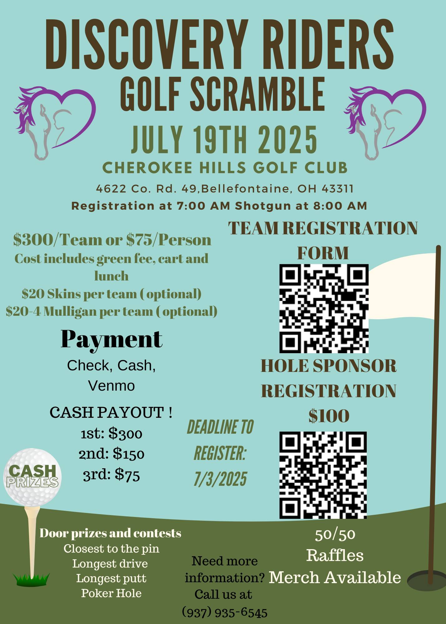 Discovery Riders Golf Scramble