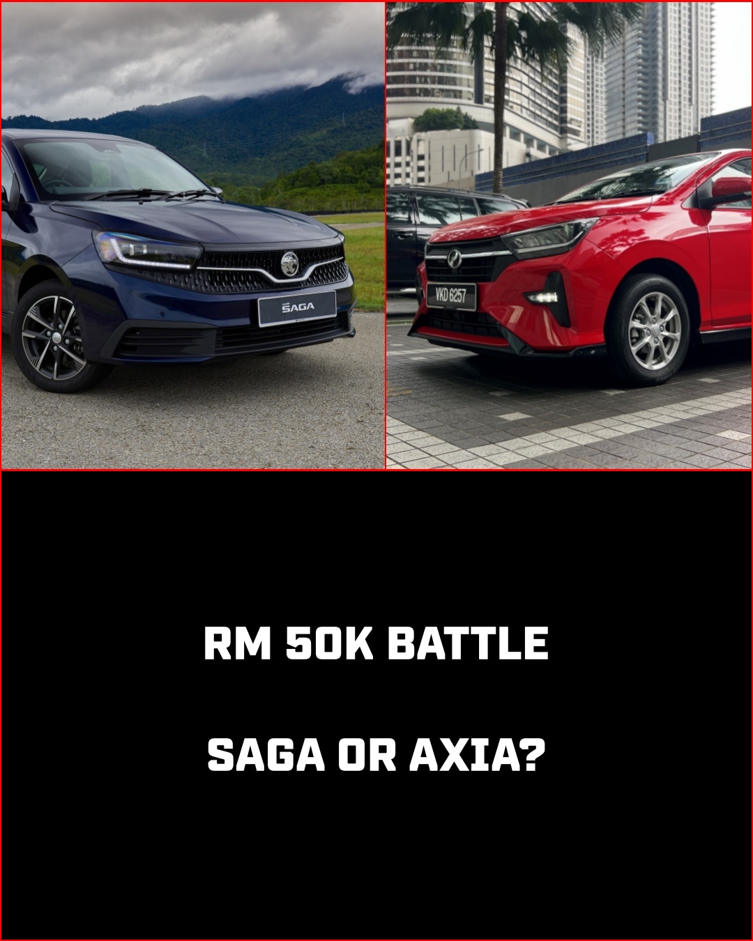 CarPlus.my - Would you pick the new Proton Saga MC3 or the... | Facebook