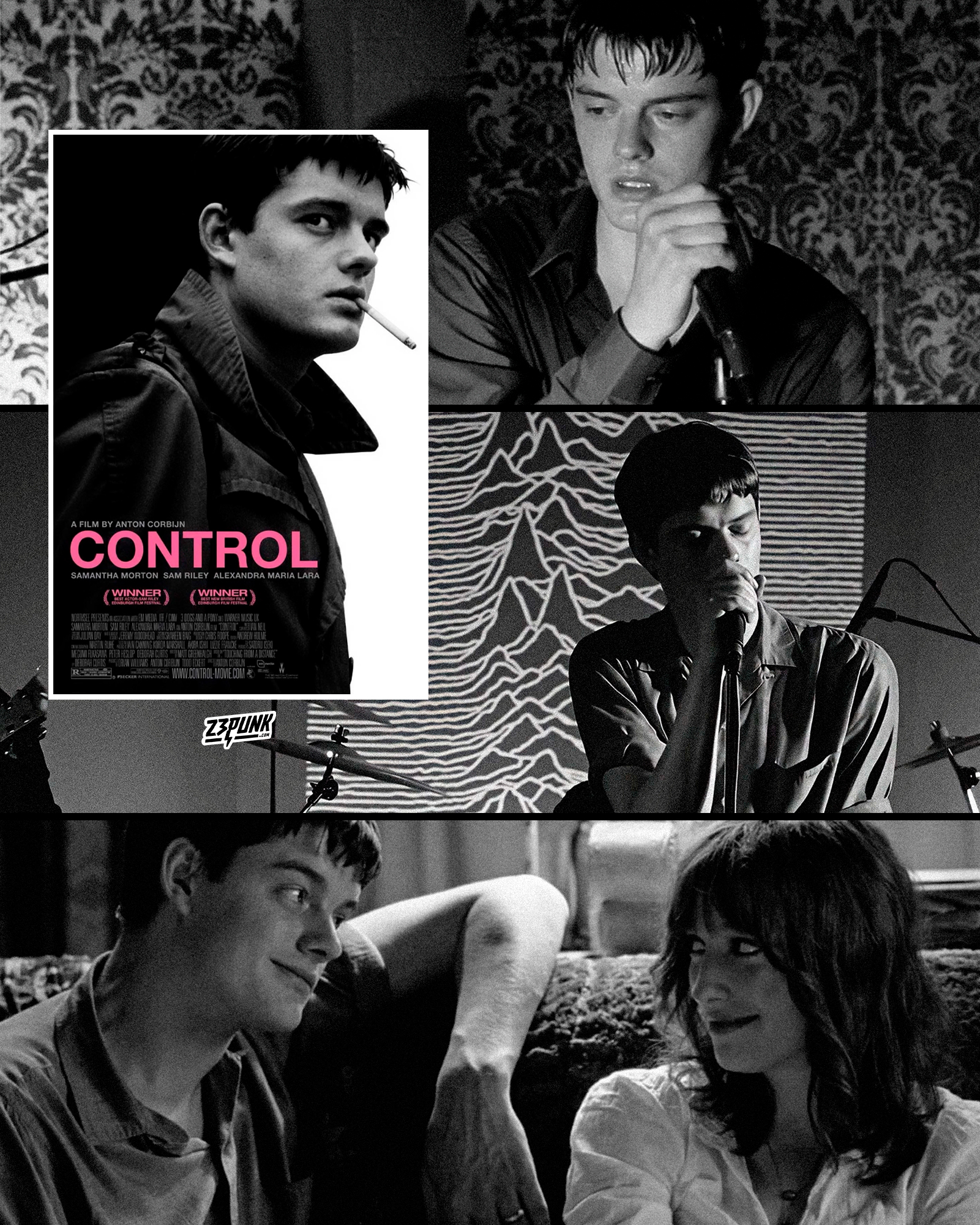 Joy Division's Control film by Anton Corbijn