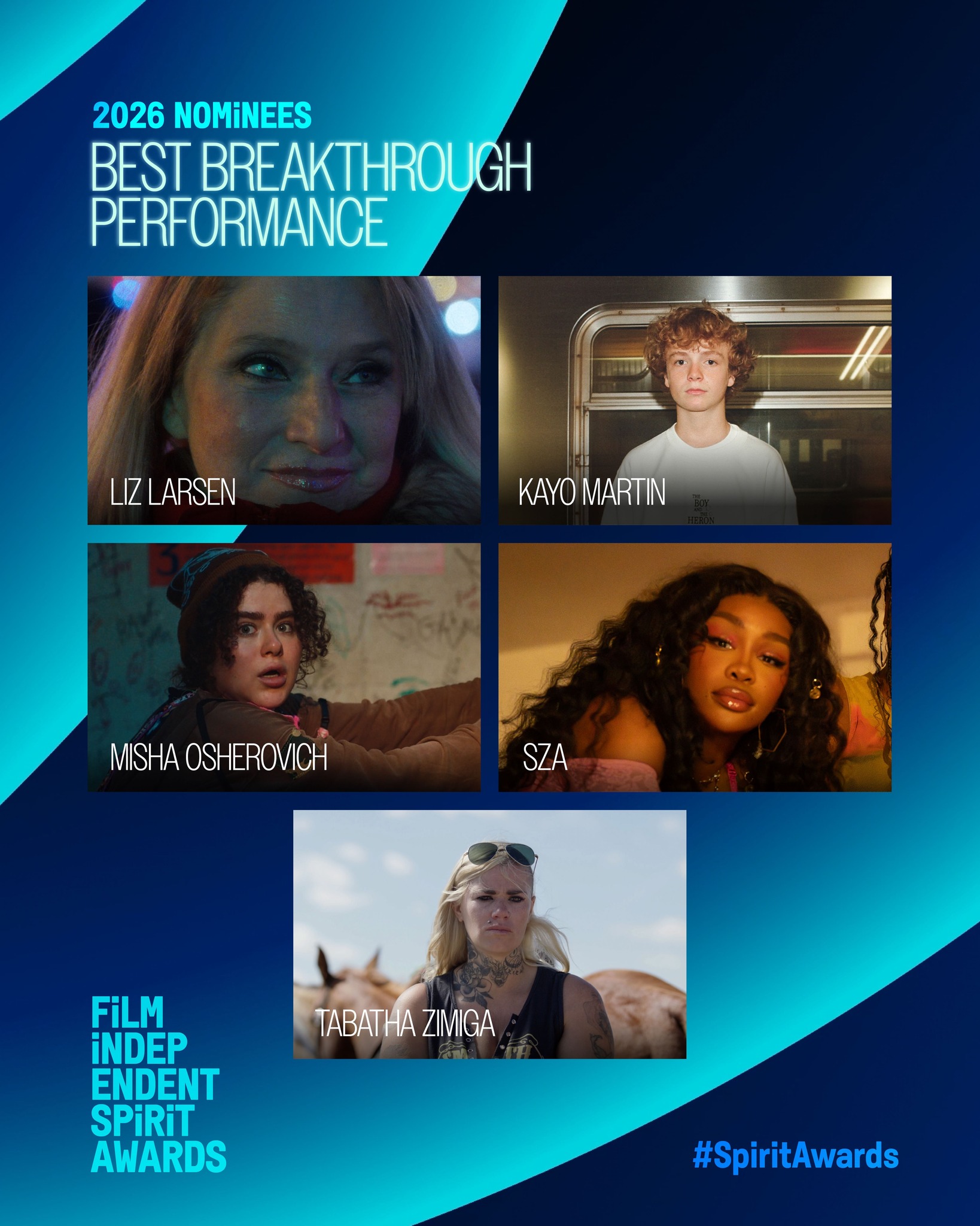 Film - The 2026 #SpiritAwards Nominees for Best Breakthrough ...