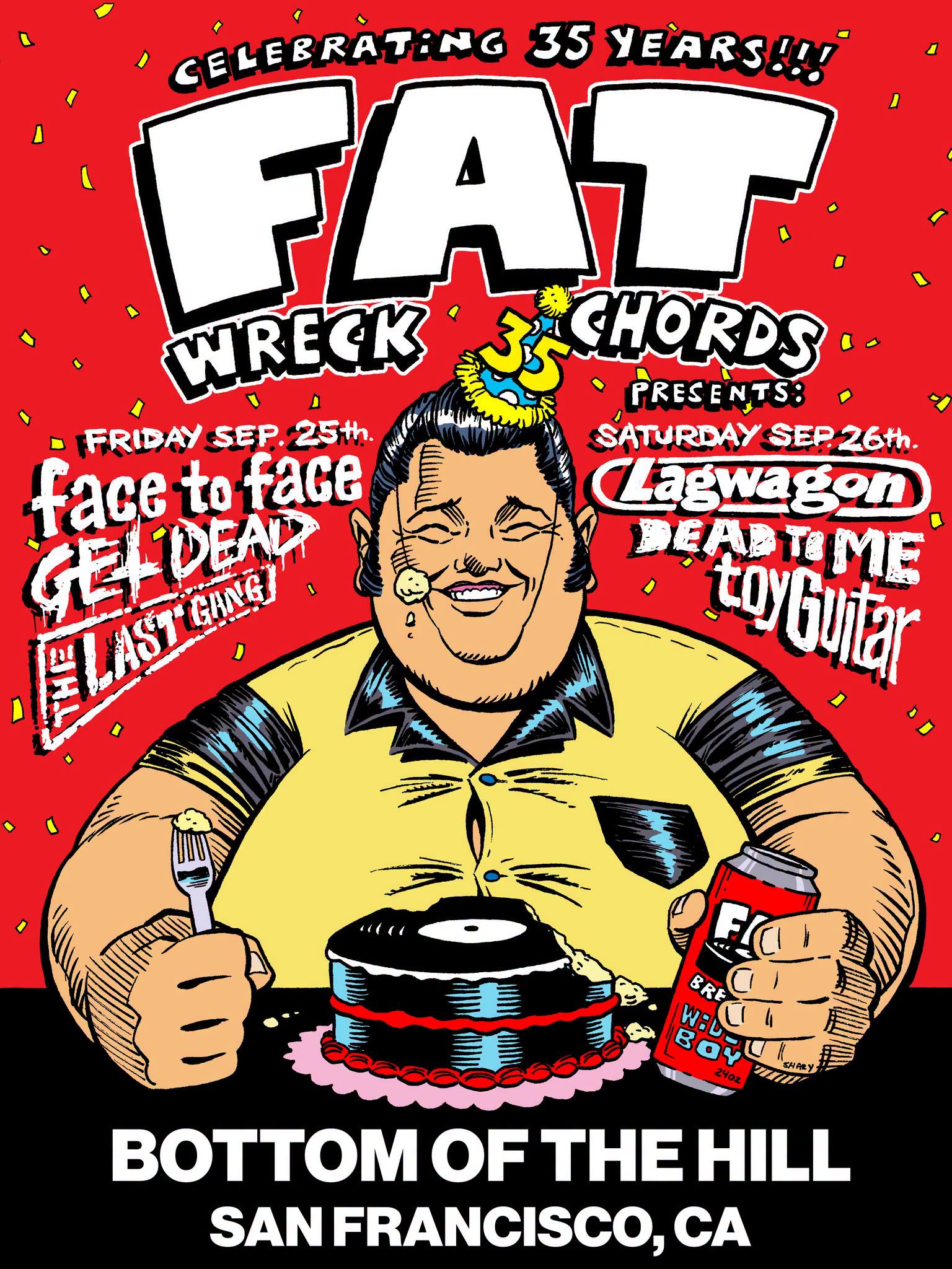 Fat Wreck Chords is celebrating 35 years with two special shows at