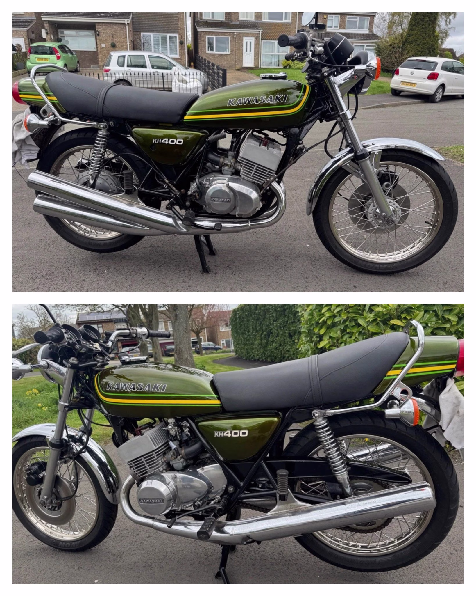 Ad: 1980 Kawasaki KH400 - Many riders favourite triple - what do