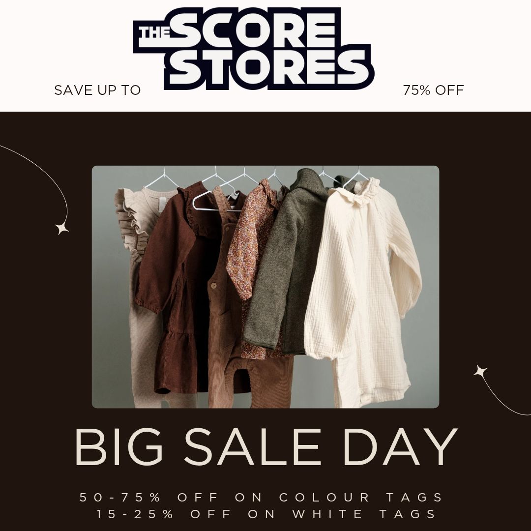 The Score - STOP SCROLLING. 🛑 There's a BIG SCORE SALE DAY coming! On ...