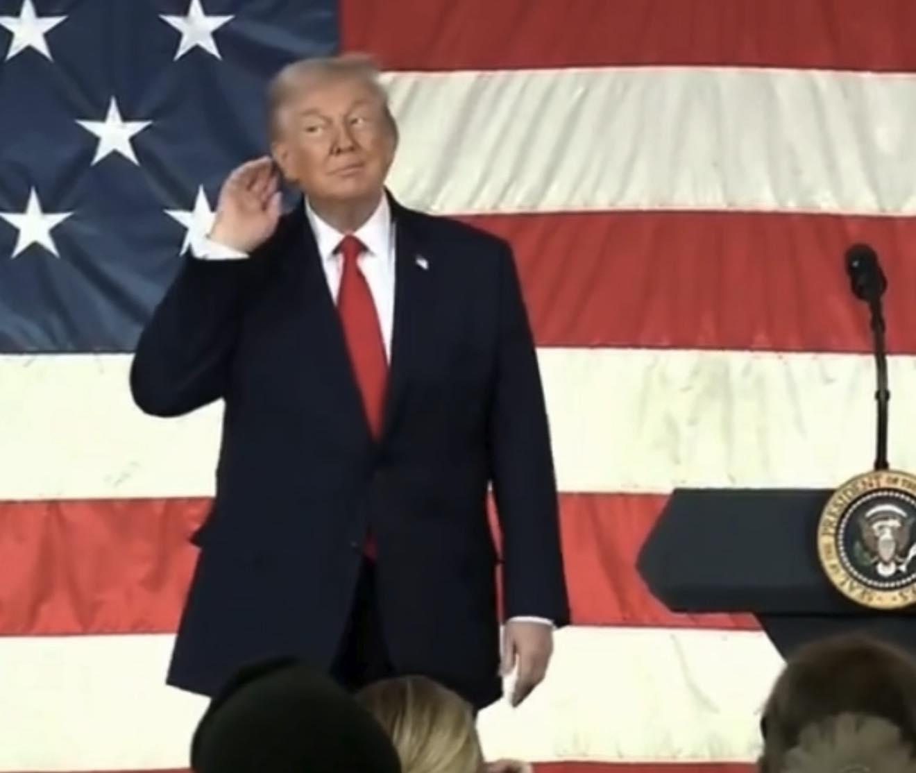 CALL - 🚨Trump Humiliates Himself by Begging U.S. Troops to Applaud ...