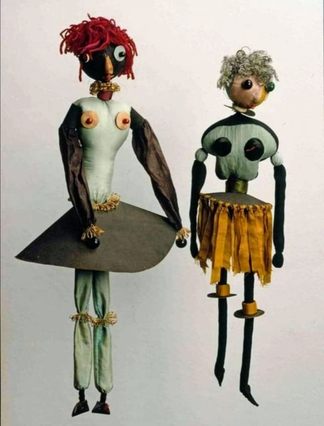 Ceremonial - Hannah Höch, a prominent German Dada artist, created Two ...