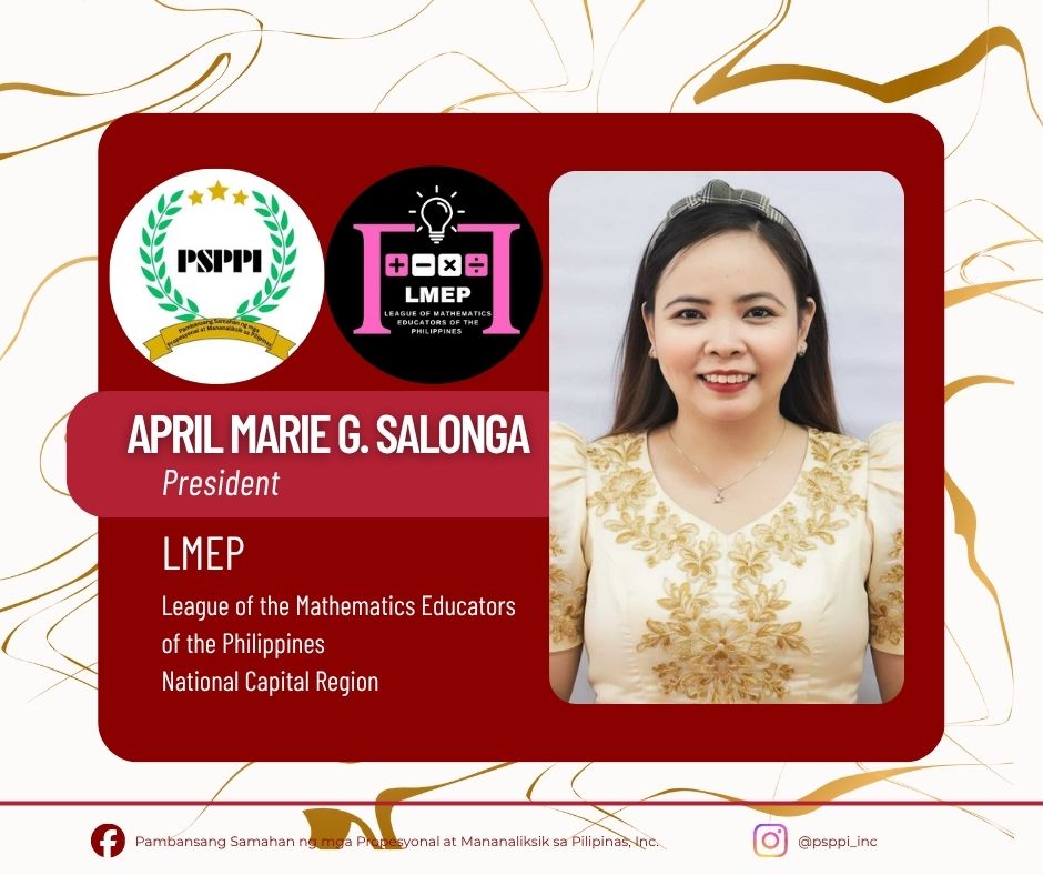 Pambansang - 𝑨𝒑𝒓𝒊𝒍 𝑴𝒂𝒓𝒊𝒆 𝑮. 𝑺𝒂𝒍𝒐𝒏𝒈𝒂 President of LMEP REGISTER: https ...