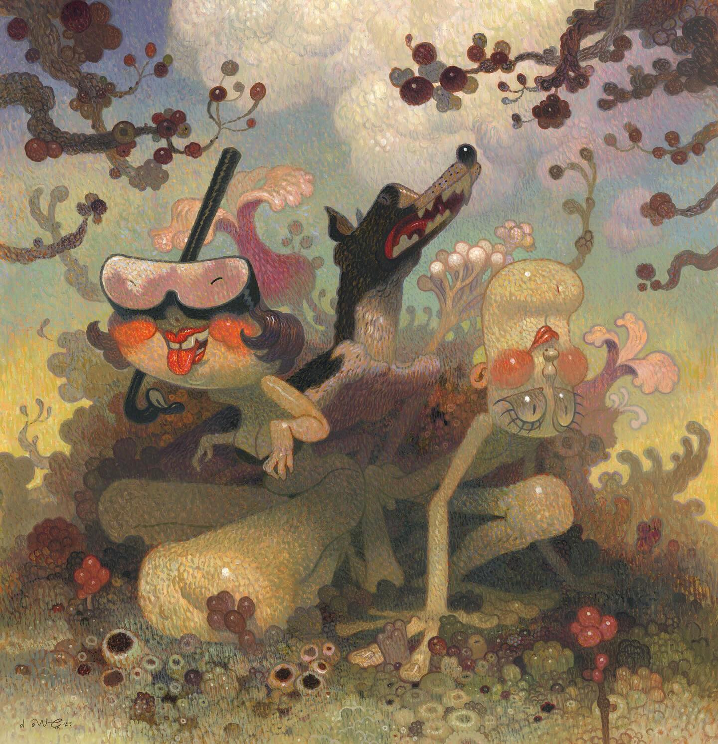 Mortal - PANTHEON opens tonight!! @davecooper67 Mortal World Oil on ...