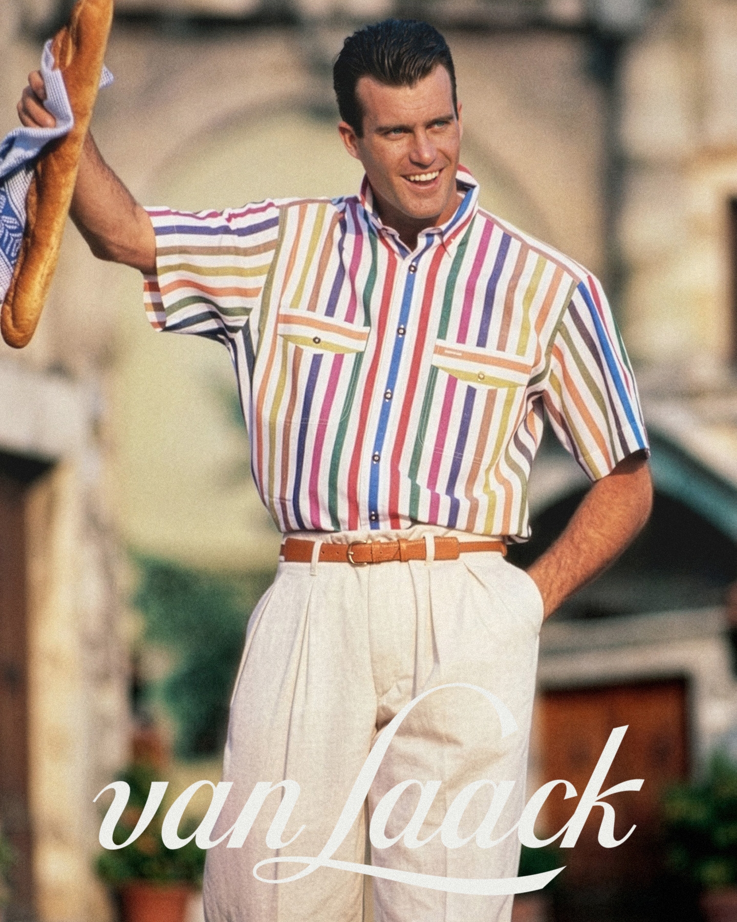1987; David Townley for Van Laack. Van Laack is a German luxury 