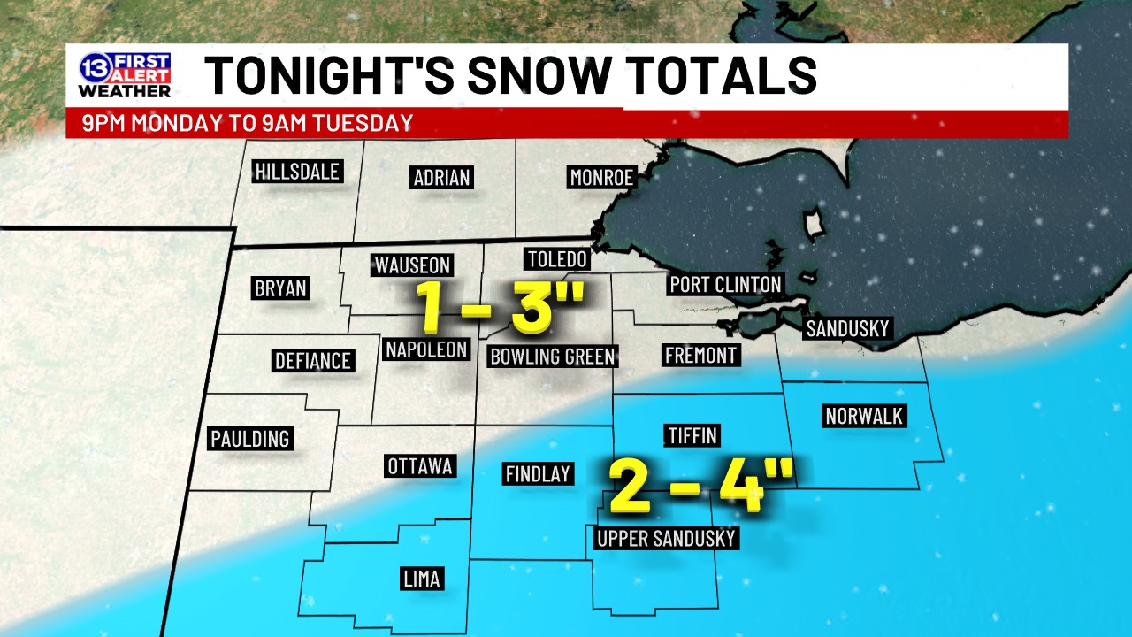 Meteorologist - Our next round of snow begins tonight around 9pm and ...