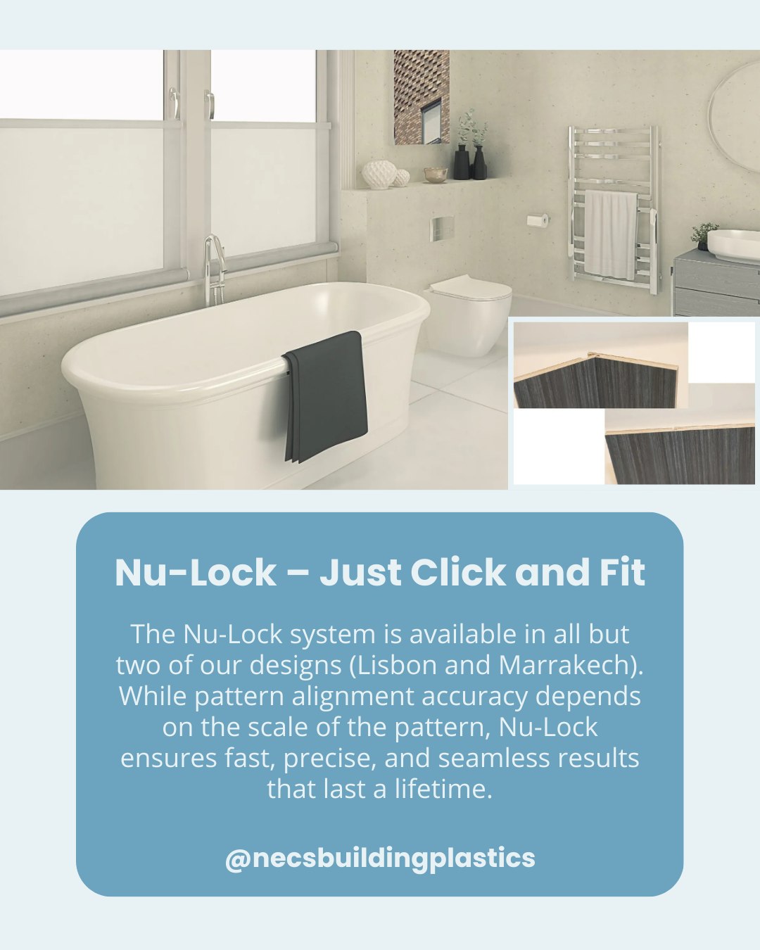 NECS - The Nu-Lock system makes installation faster and easier. Just ...