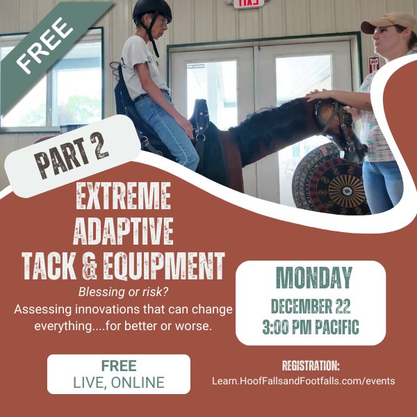 🚨 NEXT WEEK: Live, online class🚨... - Hoof Falls & Footfalls | Facebook