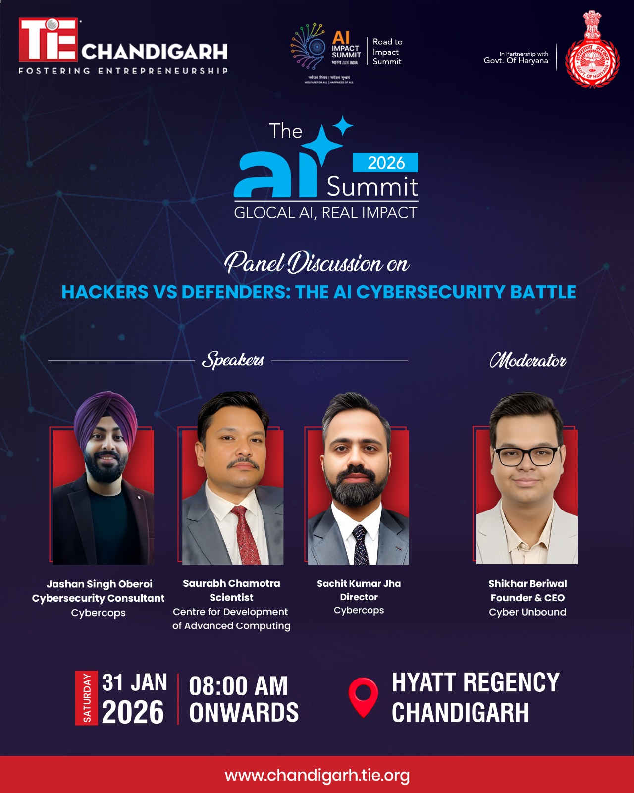 TiE - 🛡️ AI Summit 2026 | Panel Discussion Hackers vs Defenders: The AI ...