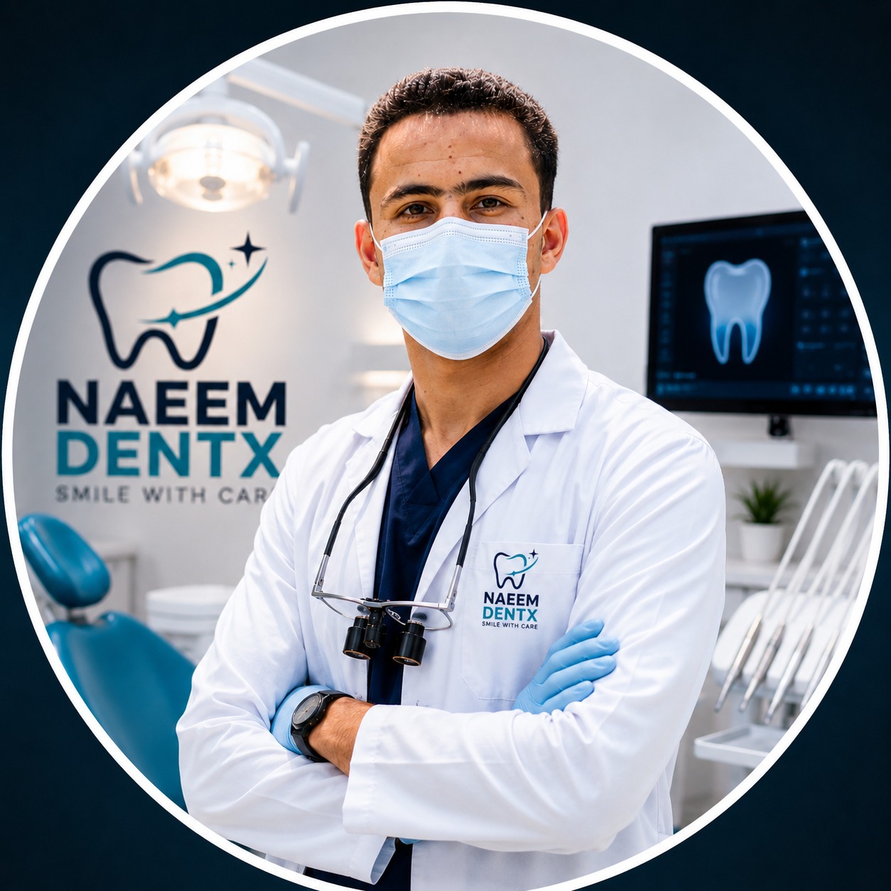 Severe Tartar Buildup Under Professional Dental Examination ...