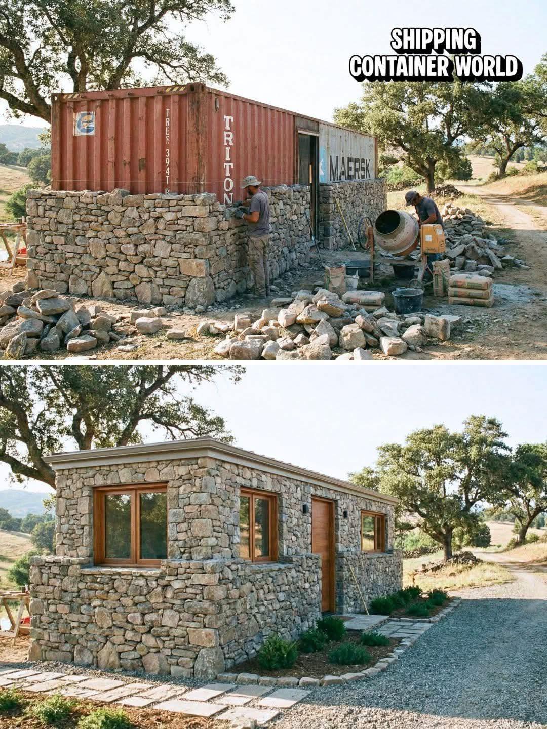 Memewhile - Wait… That’s A Shipping Container?! The Ultimate Stone ...