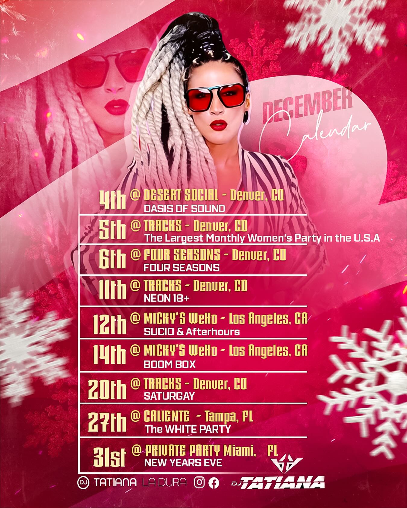 Dj - December 2025 🎧 4th OASIS OF SOUND @ DESERT SOCIAL - Denver, CO ...