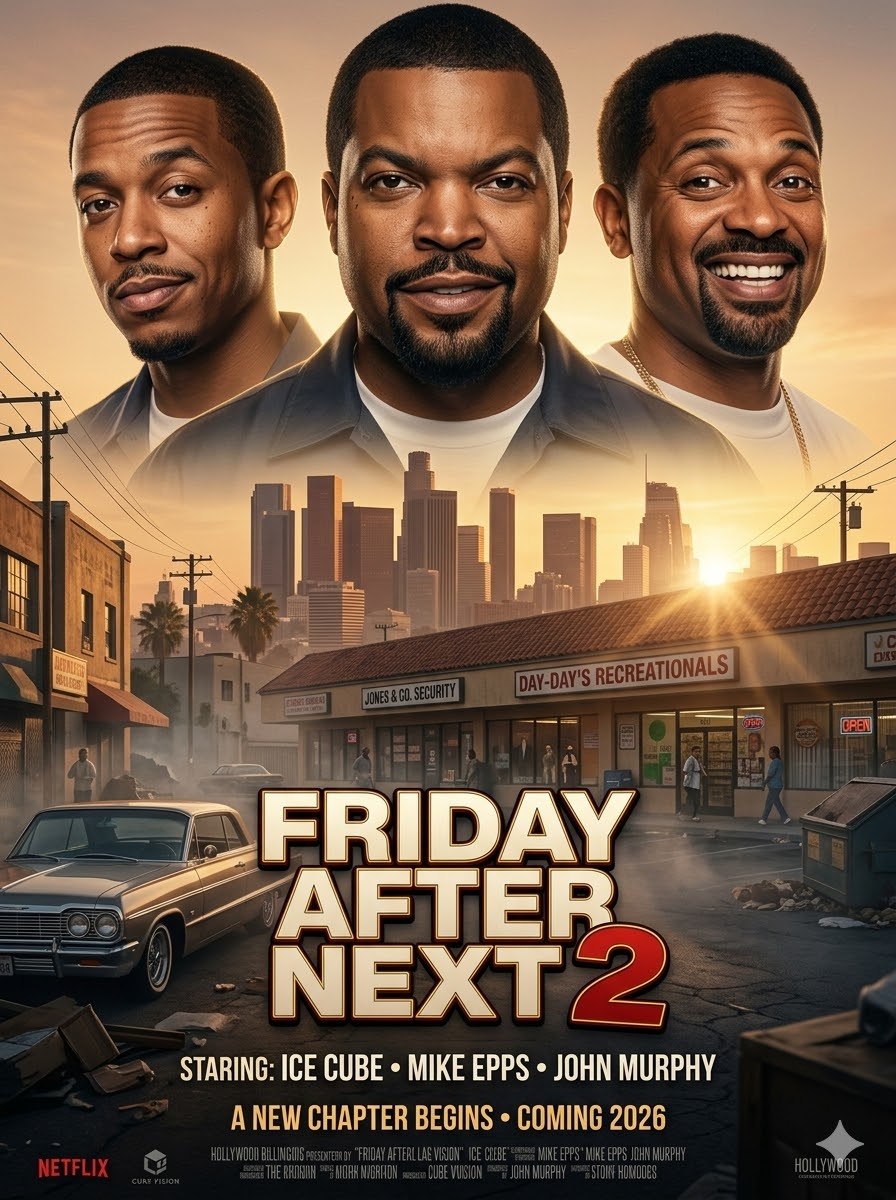 🎬 Friday After Next 2 (2026) 👉 Starring: Ice Cube, Mike Epps