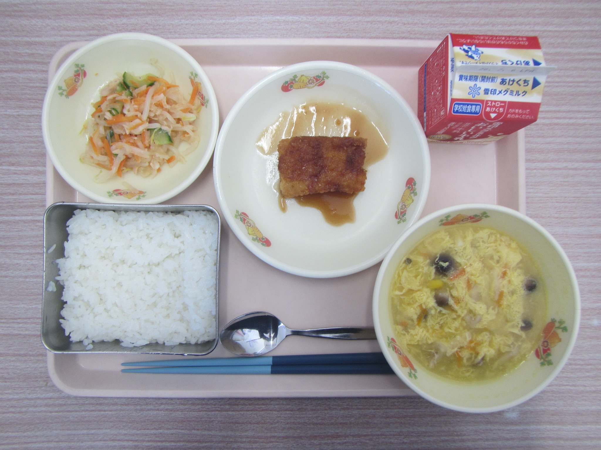 令和7年6月6日（金）の学校給食】 ✿テーマ： 「ガパオライス 