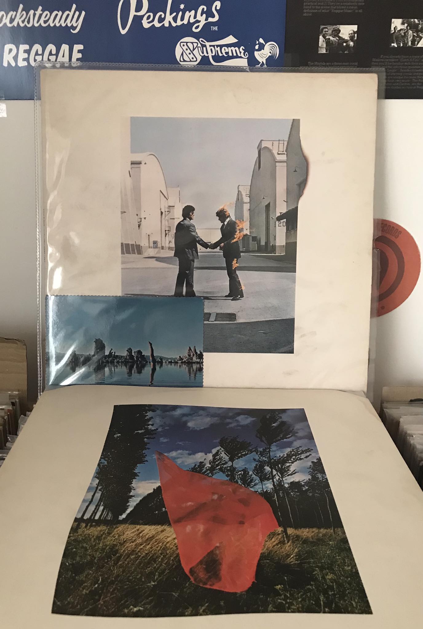 PINK FLOYD Wish You Were Here (1975 Japanese first press 5-track