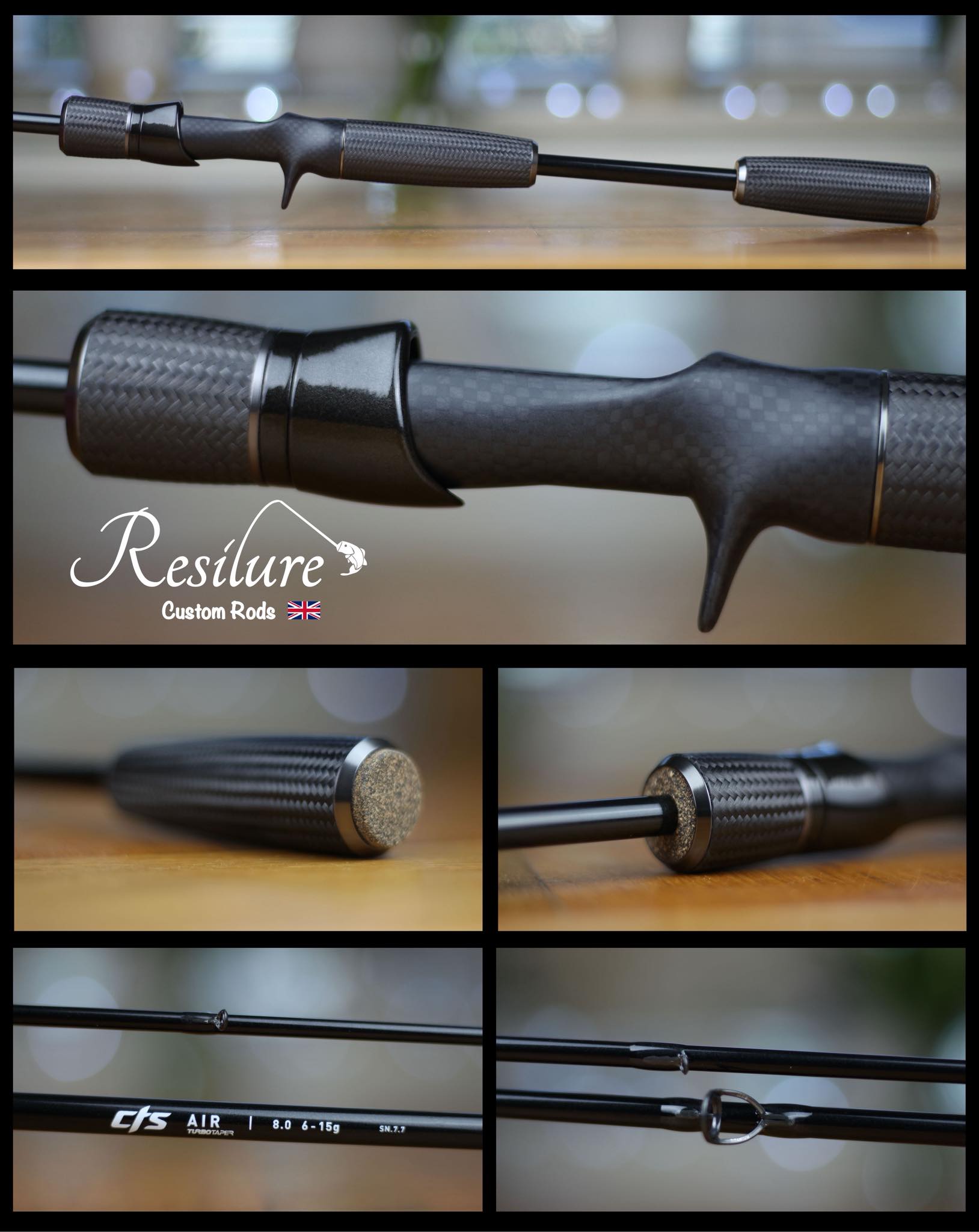 Resilure custom fishing rods | Wimborne Minster
