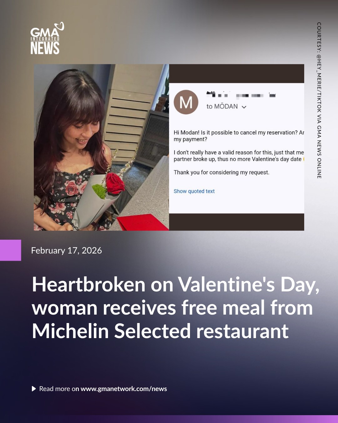 GMA - WHO NEEDS A DATE WHEN THE MEAL’S ON THE HOUSE? 💅😋 On TikTok, a ...