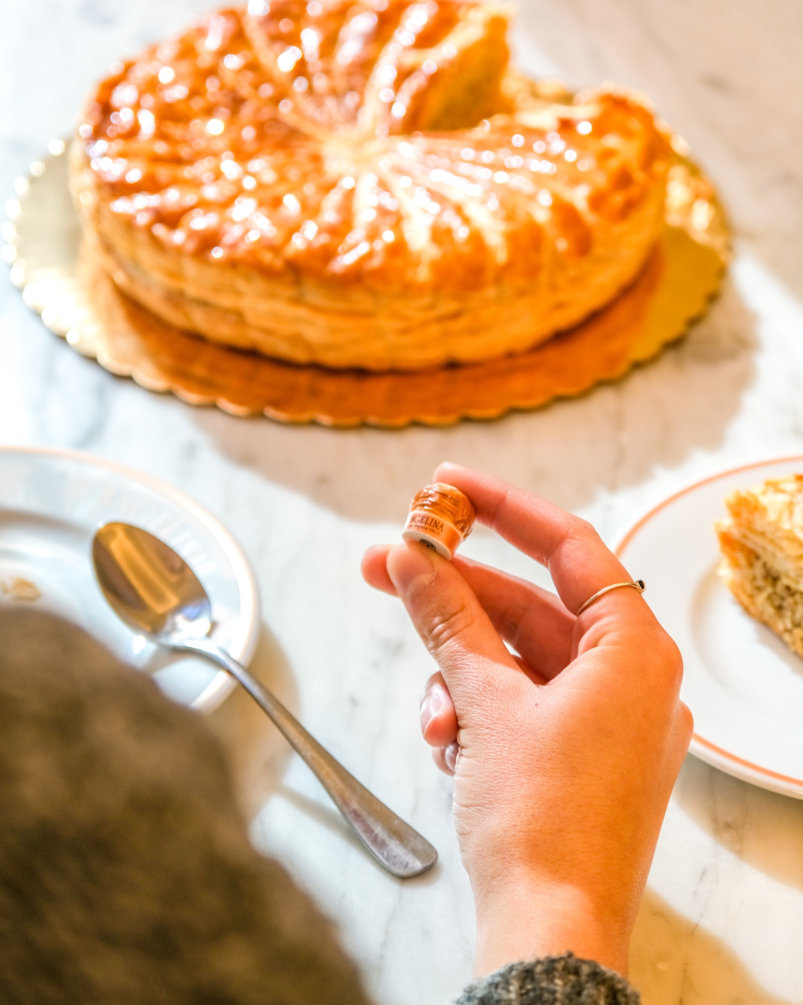 Angelina - Celebrate Epiphany the French way ?? Delicious pastry 