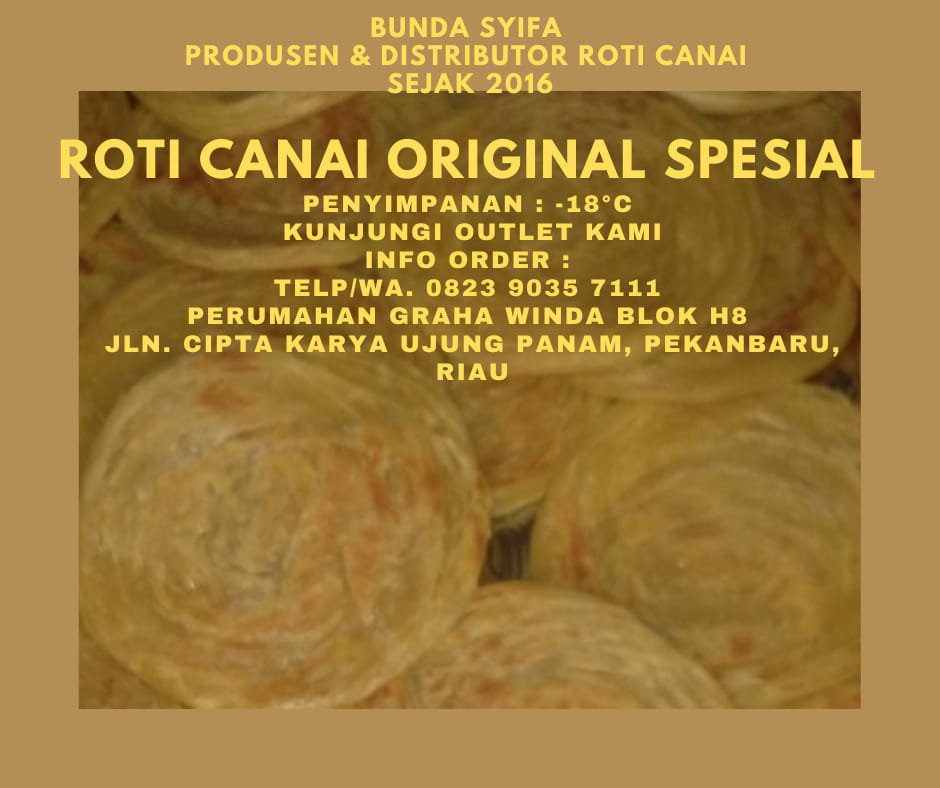 Distributor Roti Canai/Roti Mariyam Pekanbaru Riau | Pekanbaru