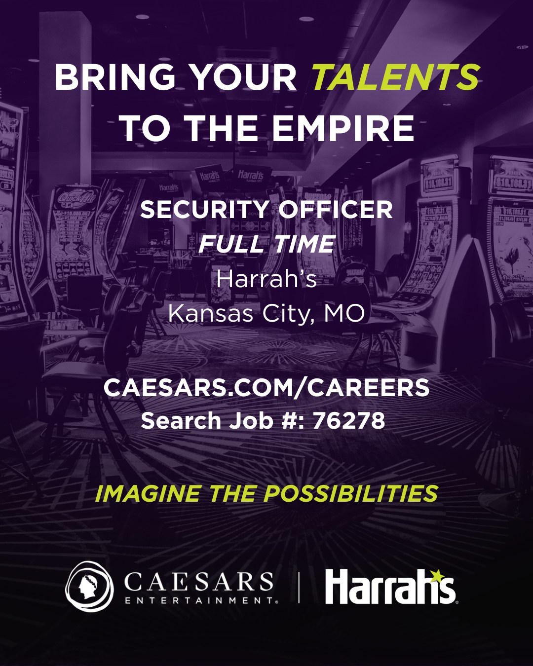 Careers at Caesars... - Careers at Caesars Entertainment