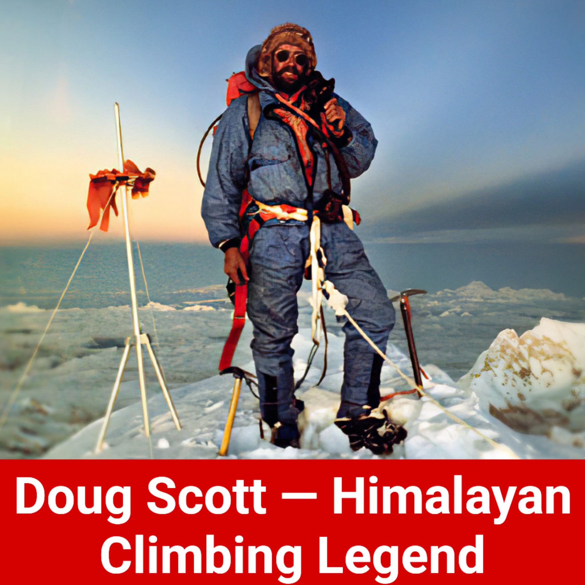 洋書 Himalayan Climber Doug Scott Doug Scott — Himalayan Climbing Legend 🇬🇧 Sir Douglas Keith