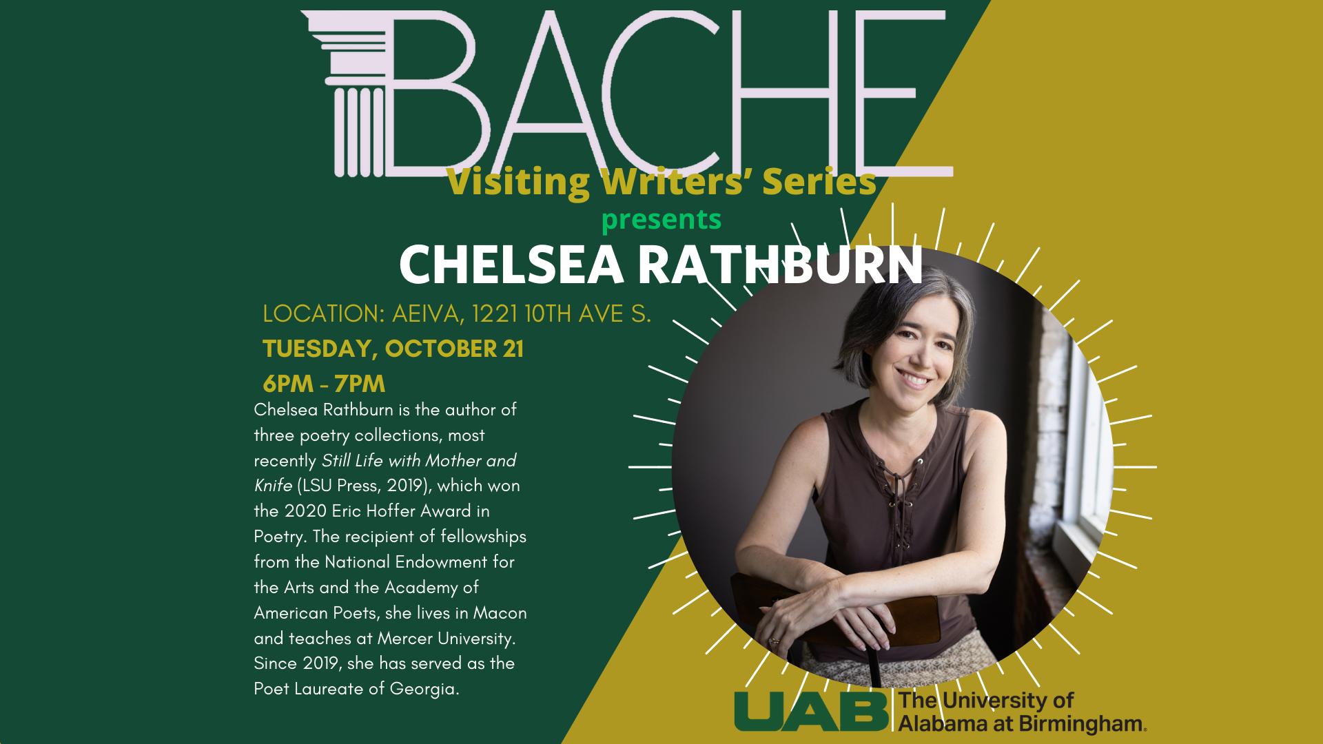 UAB - It's tomorrow! 🥳 You're invited to the Bache Visting Writers ...