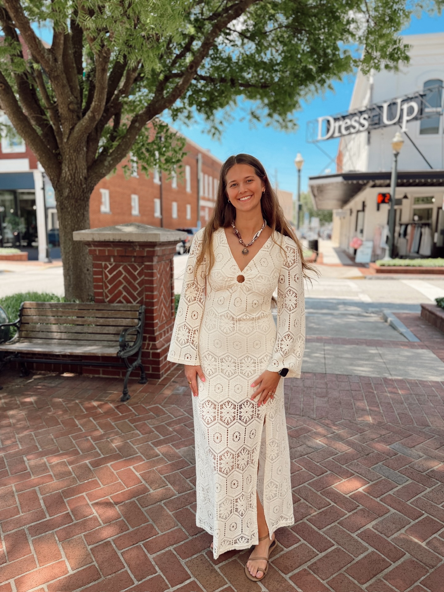 self portrait pleated crochet floral maxi dress self-portrait - White Fashion Pakistani Daily Wear ID1206J-01 Size:6.5 USA (Mex 23.5) patchworked doily