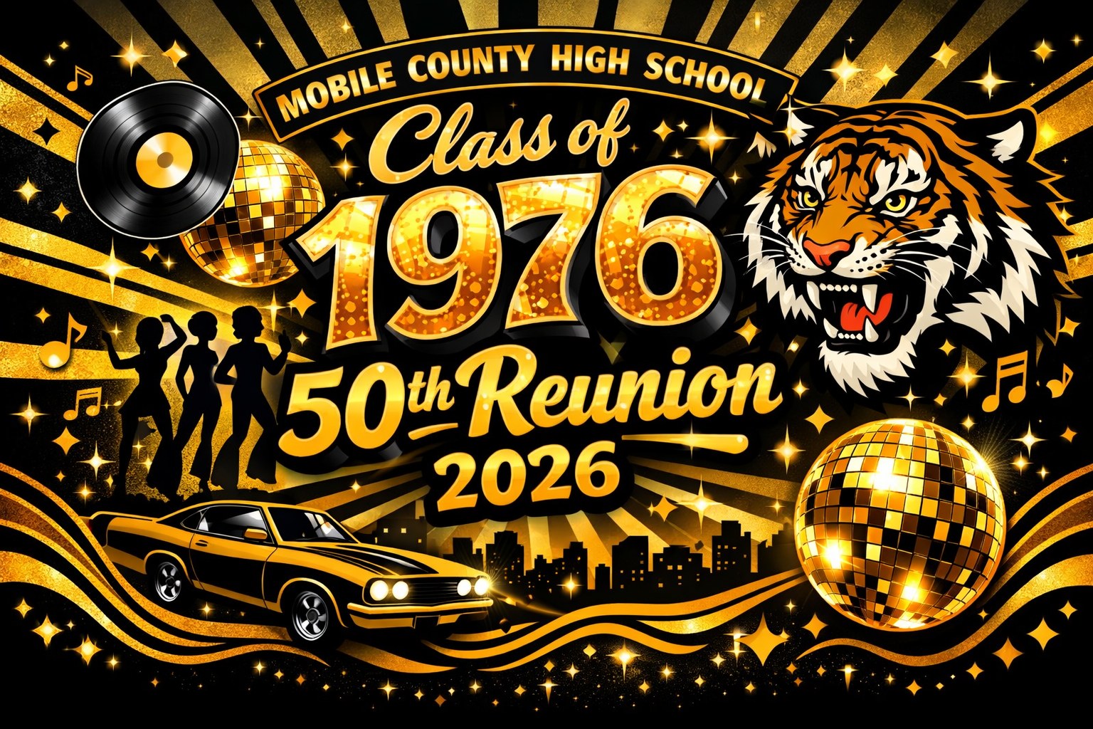 Mobile County High School Class of 1976 50th Reunion