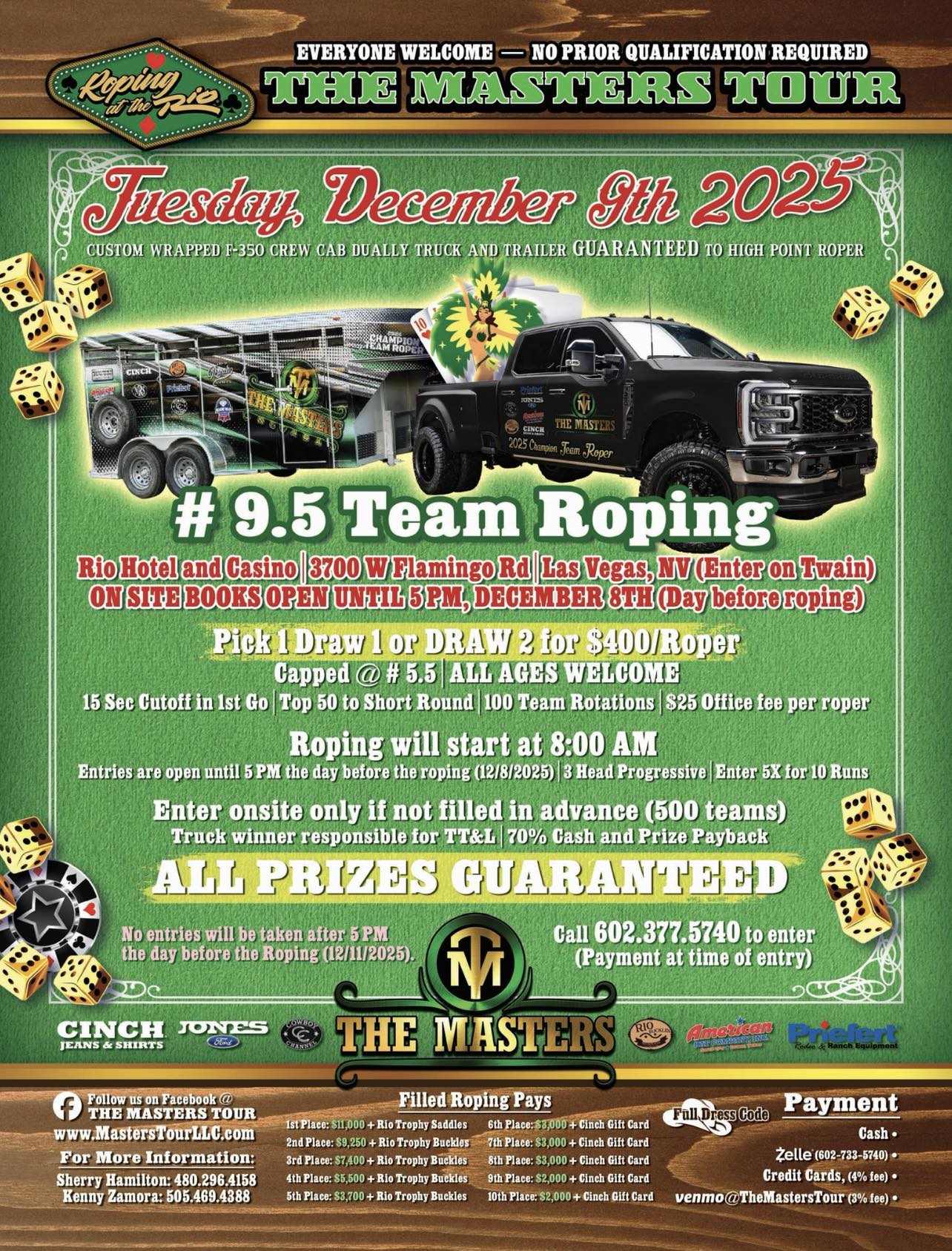 The Masters - 🌟 Team Ropers #9.5 Truck& Trailer! 🌟 Get ready for the ...