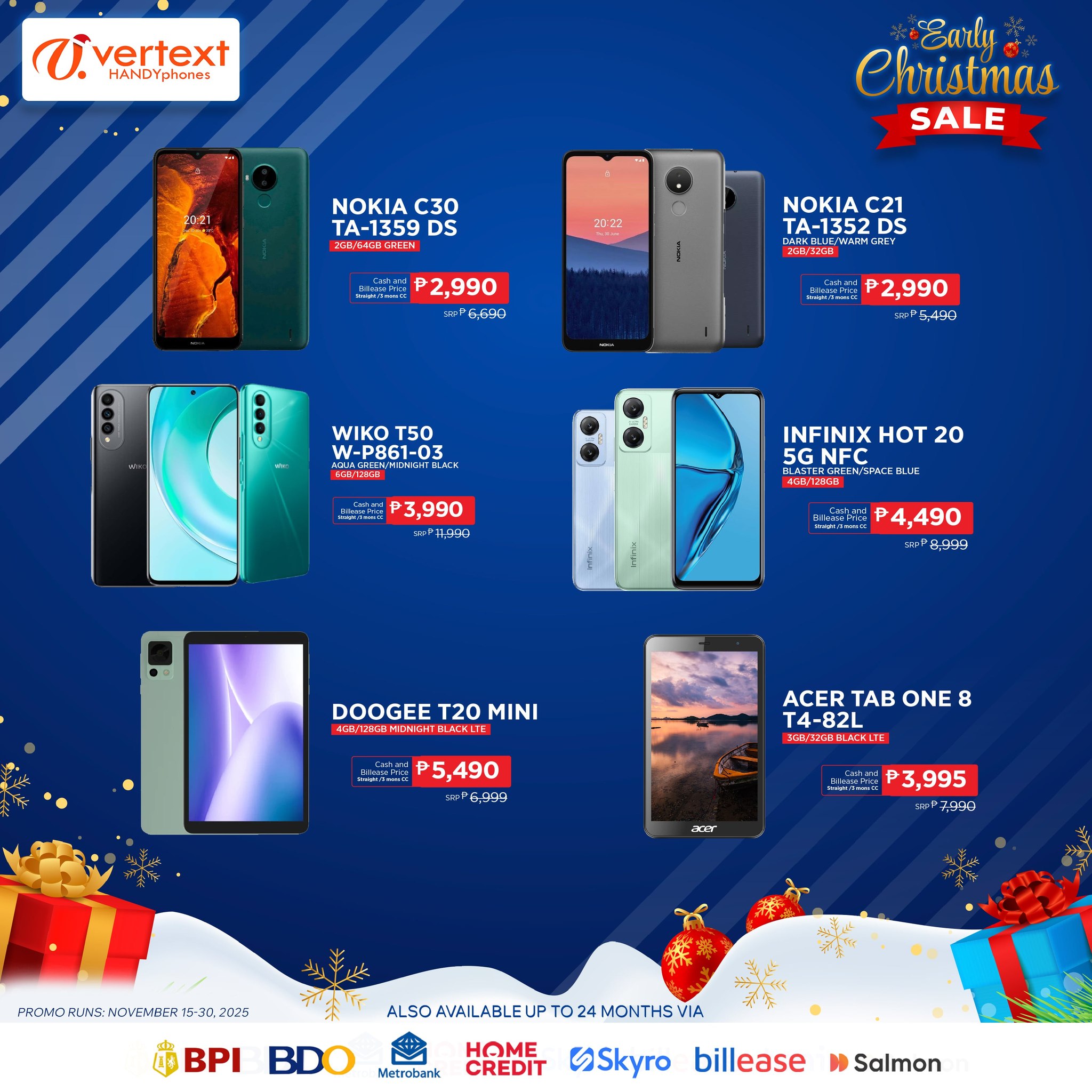 Vertext Handyphones - SM City Laoag | Laoag City
