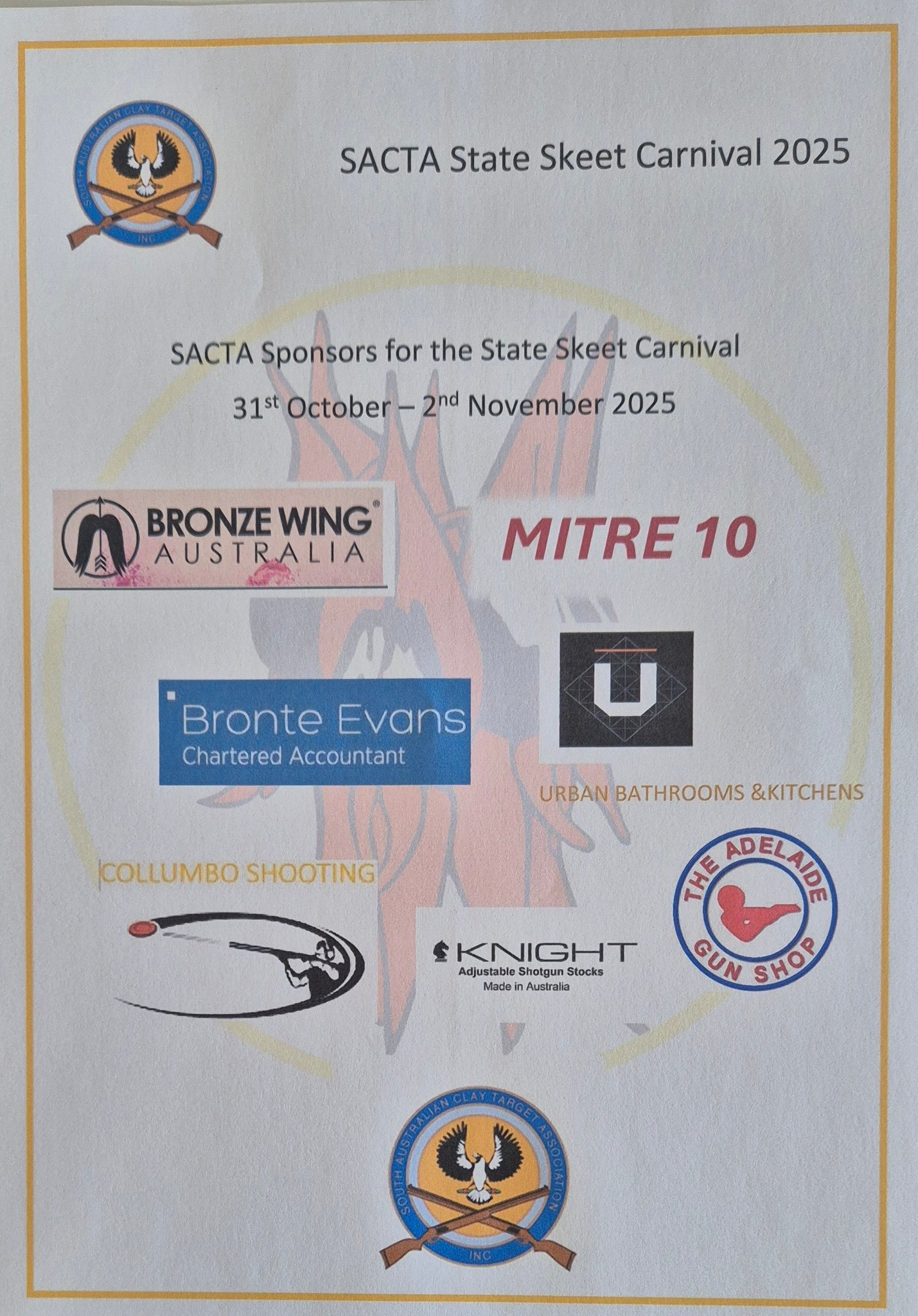 SACTA - What a weekend with the State Skeet Carnival at a... | Facebook