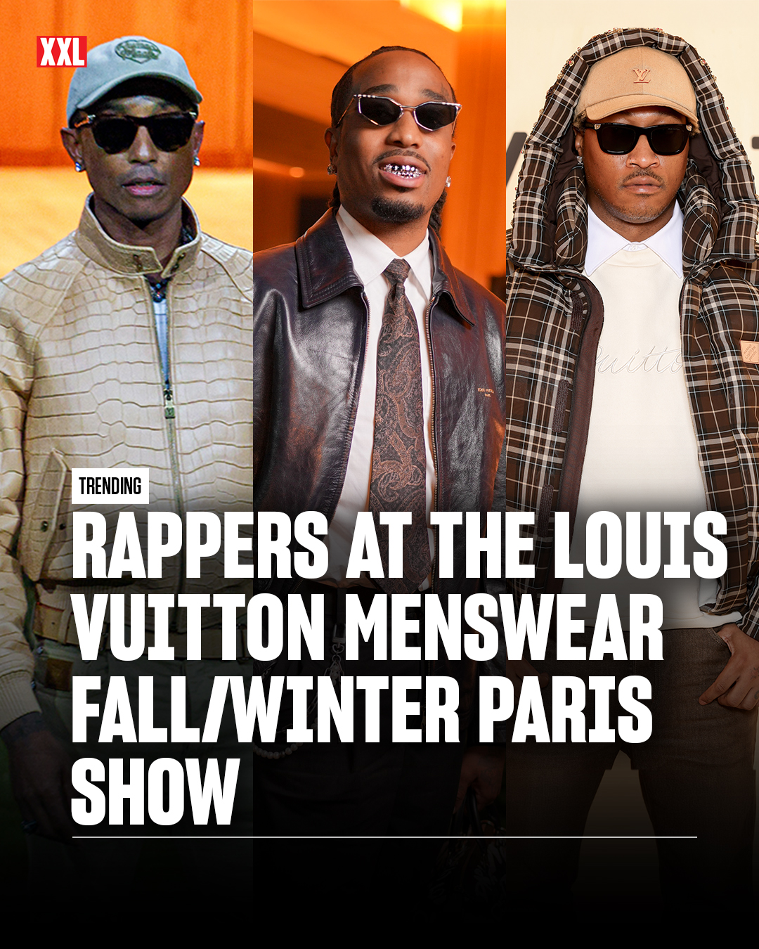 XXL Magazine - Rappers pulled up for the Louis Vuitton... | Facebook