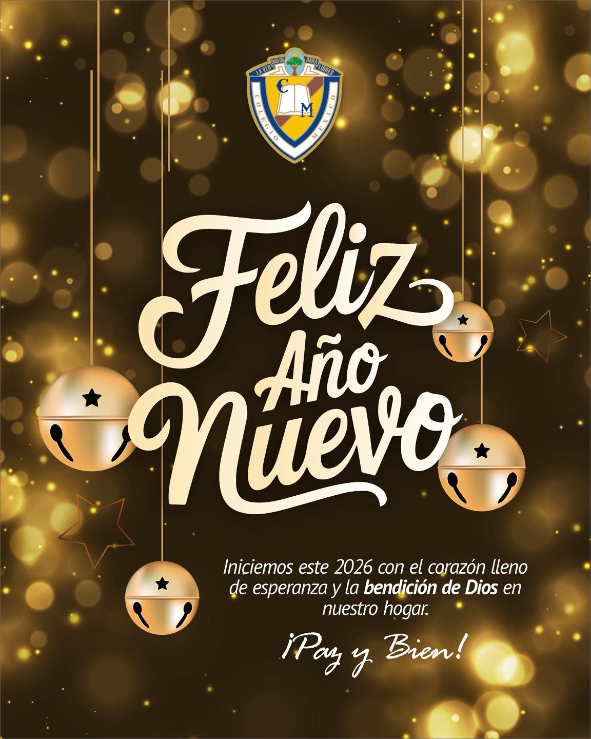 Colegio - Iniciemos este 2026 con el corazón lleno de esperanza y la ...