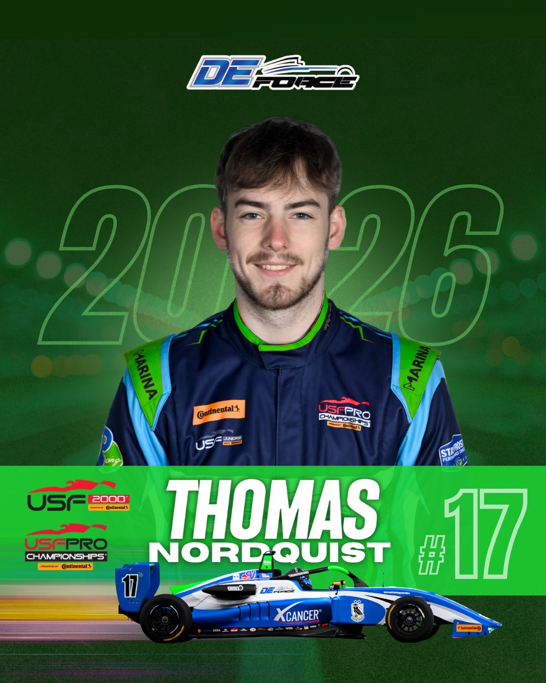 DEForce - 🚨 DRIVER ANNOUNCEMENT 🚨 We’re thrilled to have Thomas ...