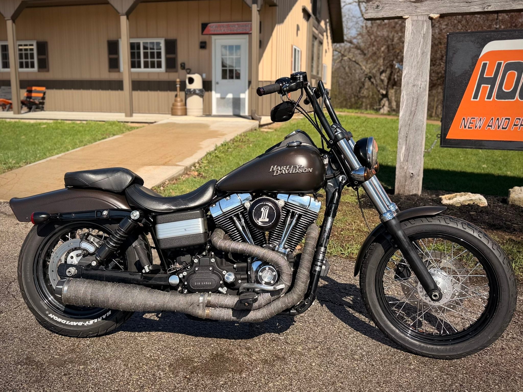 THIS 2011 Dyna Street Bob just landed at CRHD and it