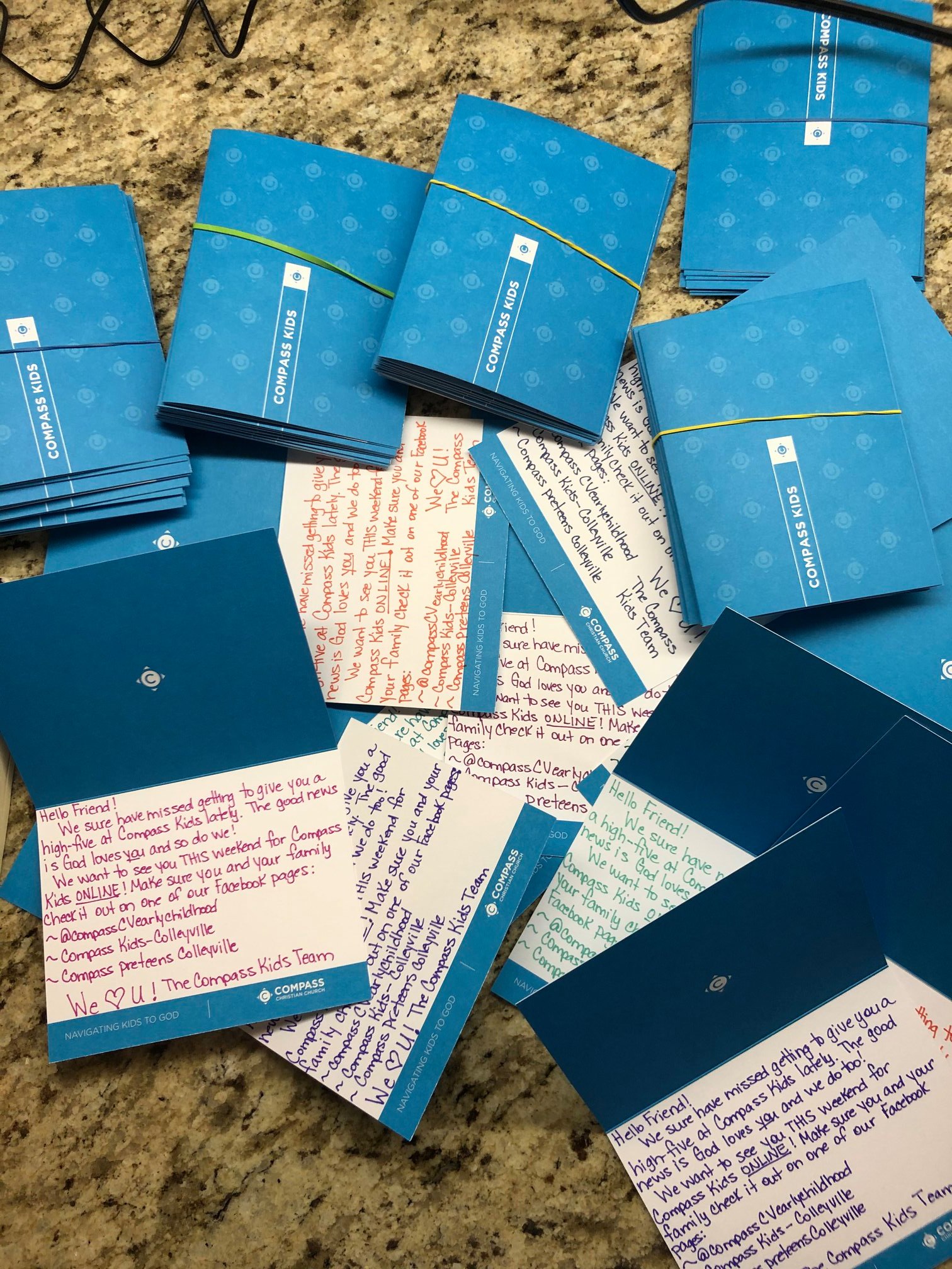 The Compass Kids team wrote each... - Compass Buddy Ministry | Facebook
