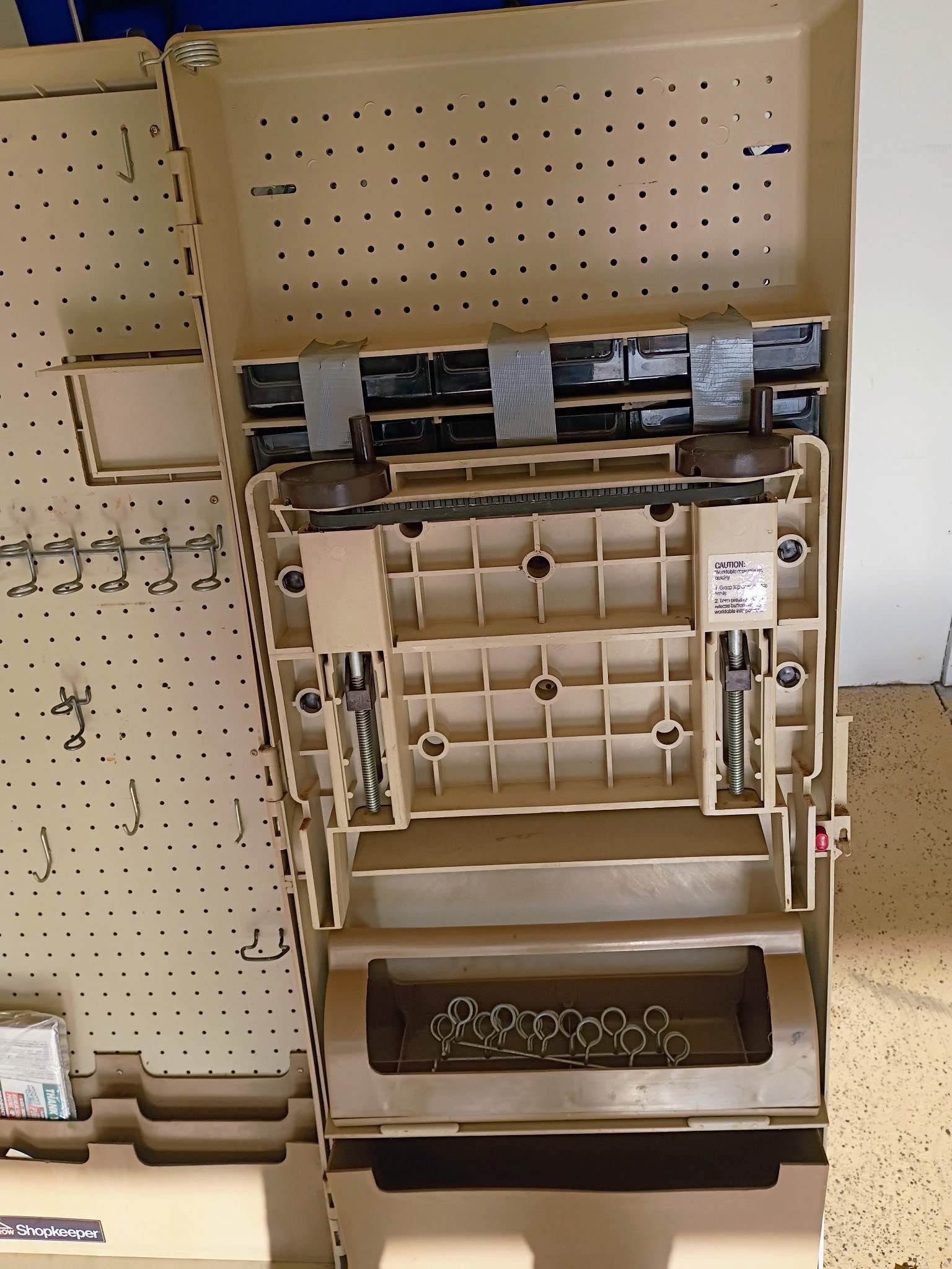 Shopkeeper Tool Storage with Workbench - Tool Boxes, Belts & Storage ...