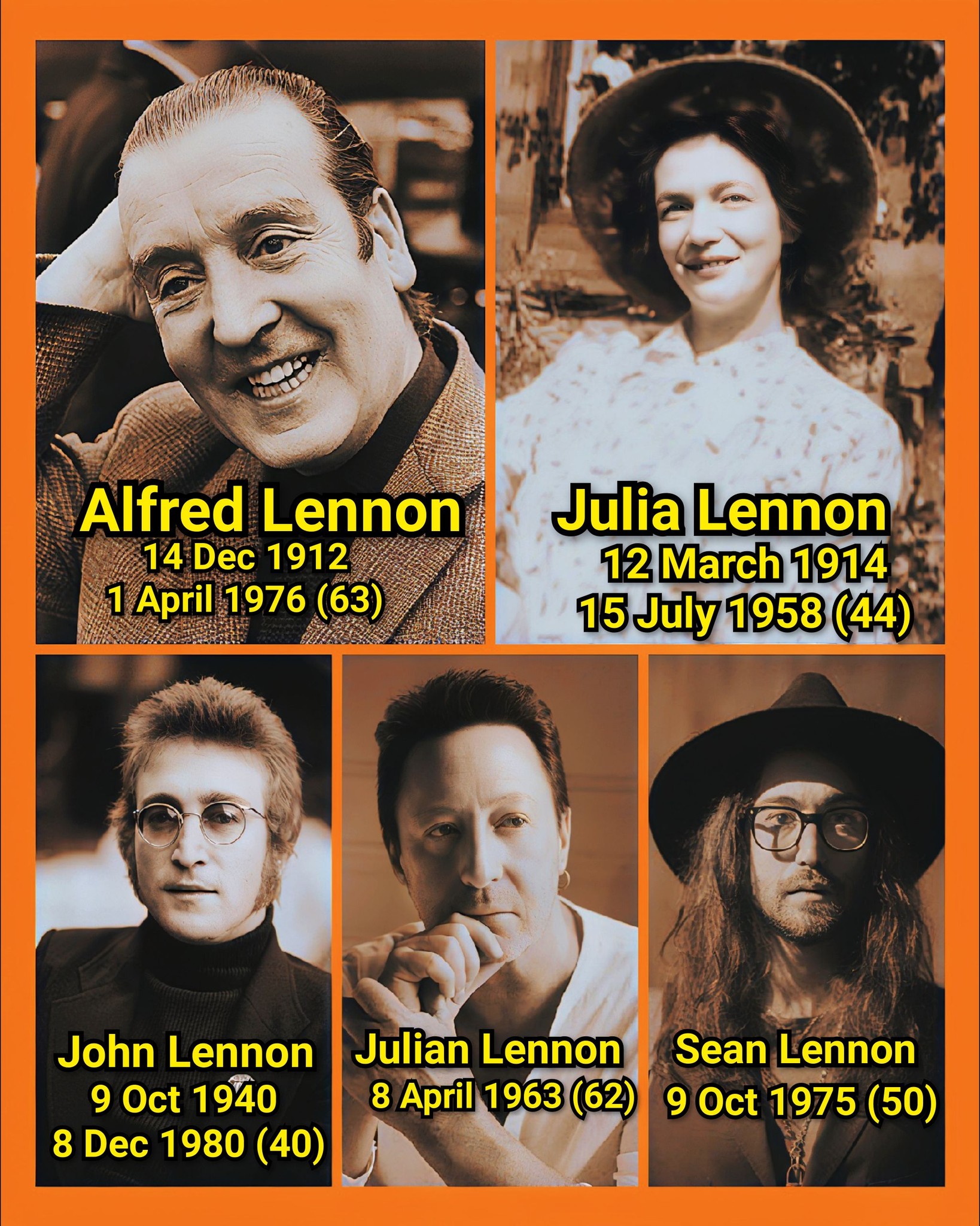 𝗝𝗼𝗵𝗻 𝗟𝗲𝗻𝗻𝗼𝗻 – 𝗙𝗮𝗺𝗶𝗹𝘆 𝗧𝗿𝗲𝗲 🎸☘️🔥 #JohnLennon