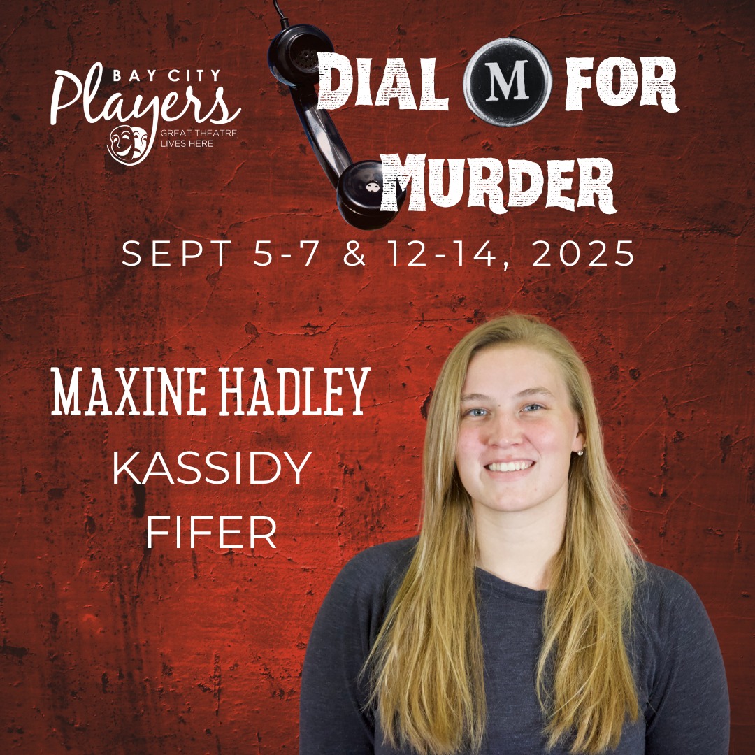 Meet the cast of DIAL M FOR MURDER! 🔪🩸... - Bay City Players | Facebook