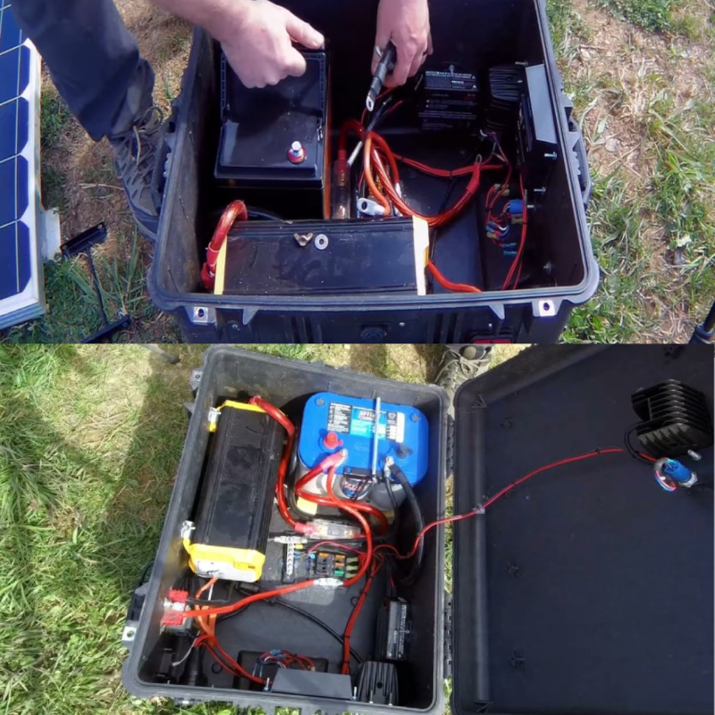 Practical - Build a Large 2000W Portable Solar Power Generator at Home ...