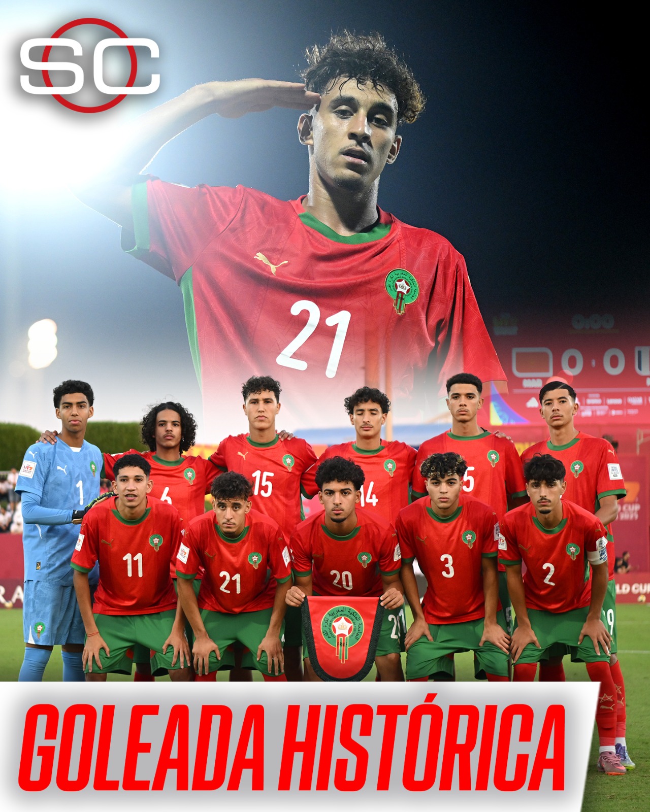 SportsCenter - 🔝 ¡¡NUEVO RÉCORD EN EL FÚTBOL!! 🤯 Marruecos apabulló ...