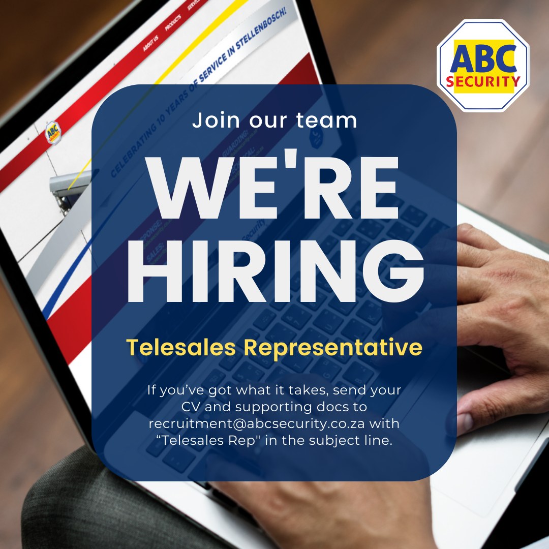 ABC Security - 🚀 We’re Hiring! Join Our Sales Squad as a... | Facebook