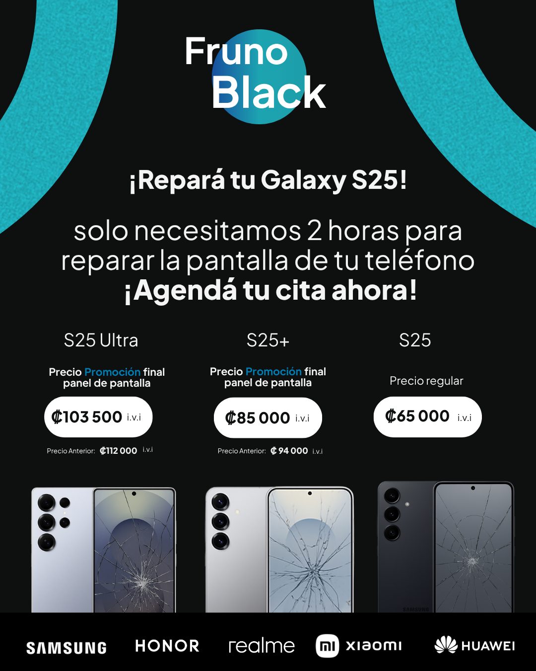 FRUNO - ¡Fruno Black llegó con todo! Repará tu Galaxy S25, S25+ o S25 ...