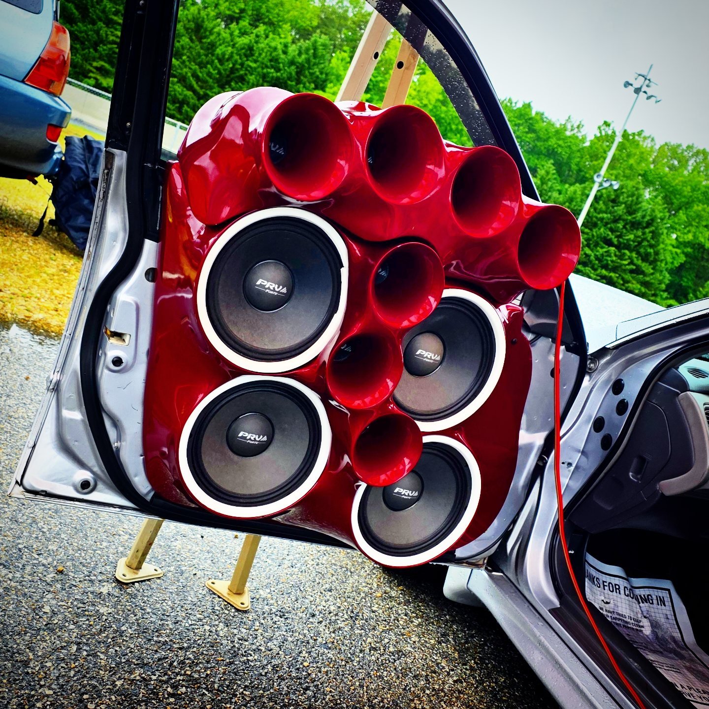 D－DROP様オーダー Beautiful Custom Door Panel 😍 #PRVAudio 10MB800FT paired with