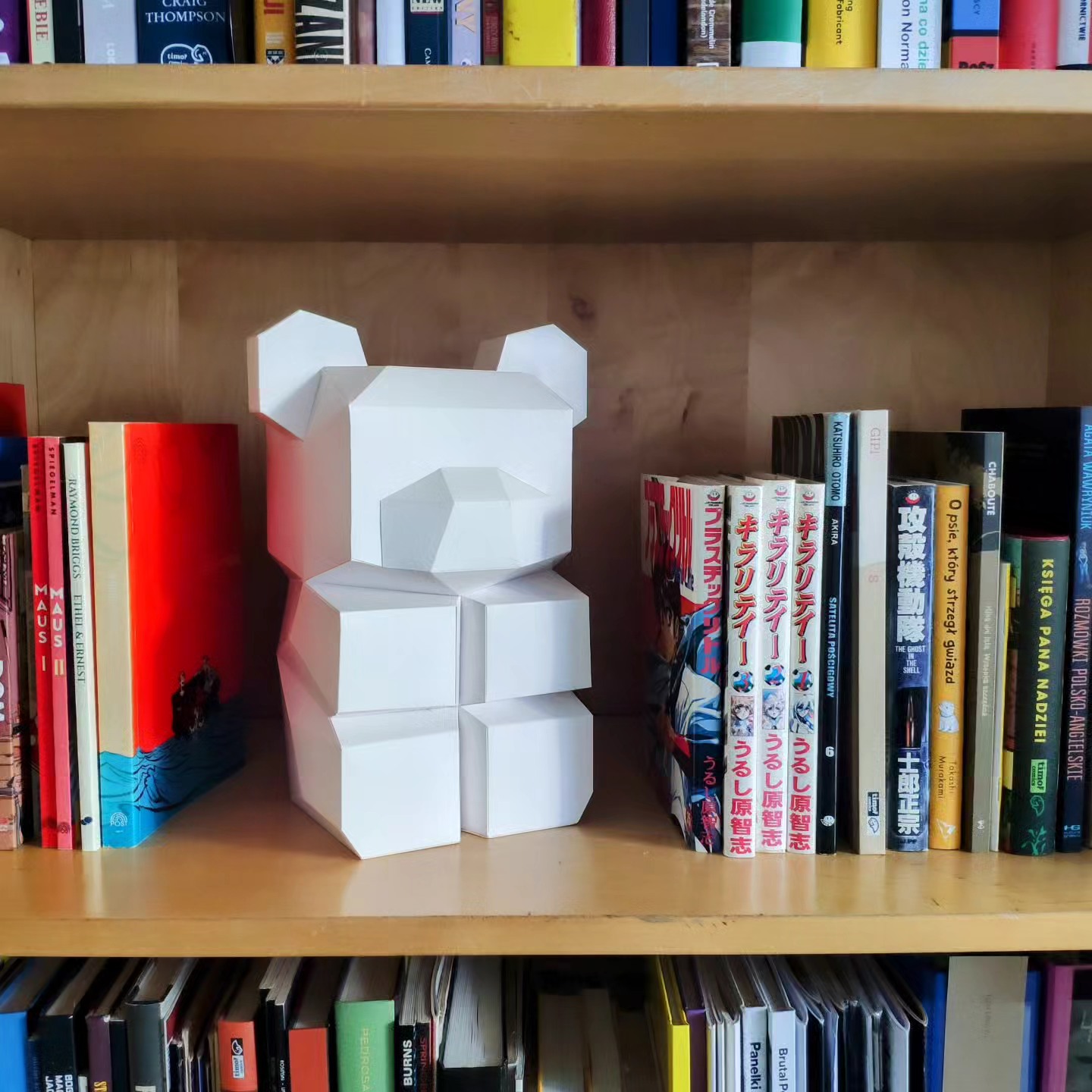 OhwowPaper - Paper sculpture Fuzz 😁 papercraft template...