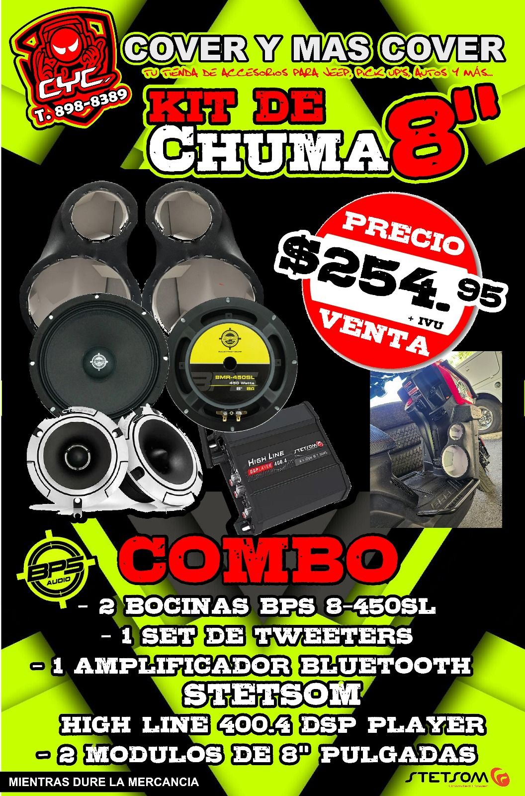 Clasificados Rotativos Puerto Rico | Kit Chuma Modulo Bocina Tw Planta ...