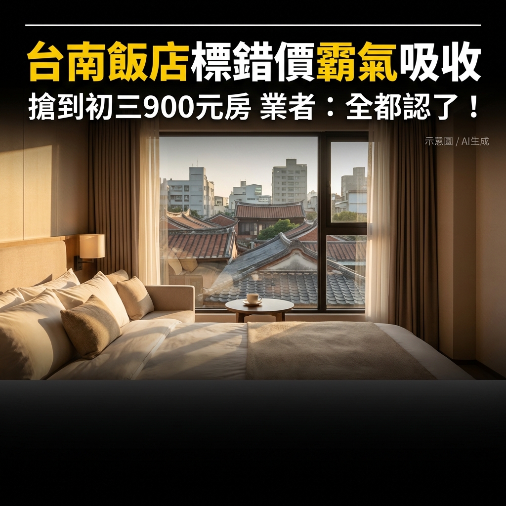 我是台南人 - 這誤植也太佛了吧！原價3000多直接變「百元價」😱 網友手刀搶到初三房型，以為會被取消... 結果飯店超霸氣回應：不用補差價 ...
